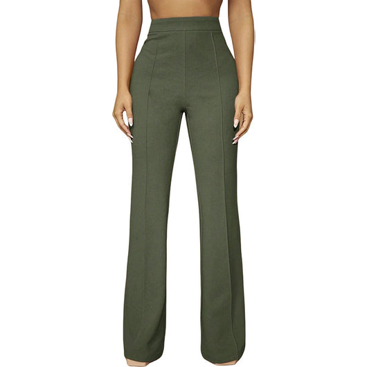 Pantalones de Cintura Alta para Mujer - Elegancia Profesional y Comodidad Diaria - Image 13