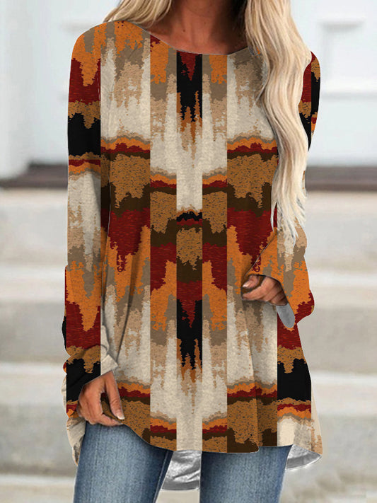 Pullover Holgado de Manga Larga para Primavera