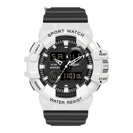 Reloj Deportivo Digital Dual Display Pantalla Grande Luminoso Resistente al Agua Unisex - Image 18