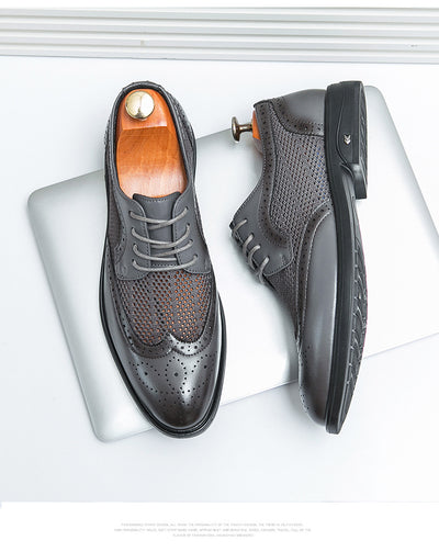 Zapatos de Cuero Transpirables para Hombre - Estilo Formal Ejecutivo - Image 17