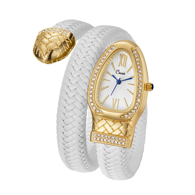 Reloj de Moda con Correa de Cuero y Diamantes - Image 6