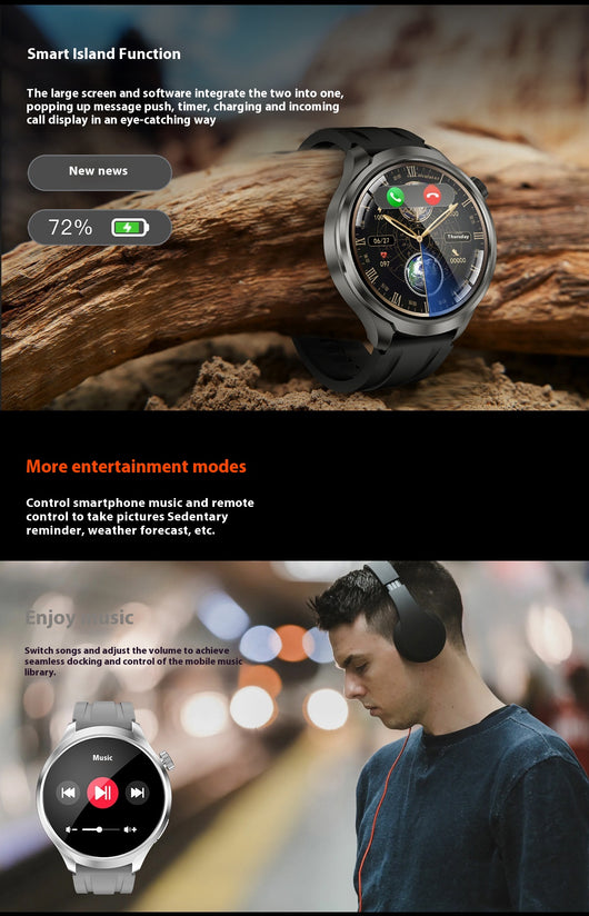 Reloj Deportivo Inteligente con Monitor de Frecuencia Cardíaca y Brújula - Image 29