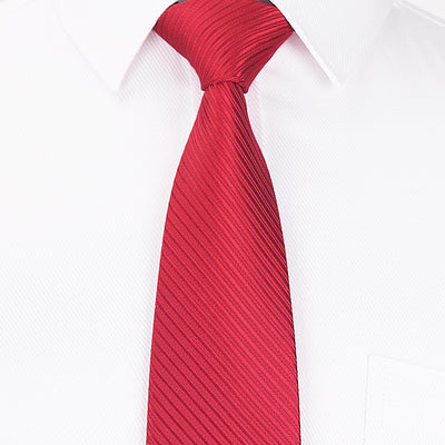 Corbata Formal de Poliéster 8CM con Rayas Corduroy - Corbatas Ejecutivas para Hombre - Image 11