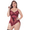 Camisón Bodysuit Elástico Talla Grande Europeo y Americano
