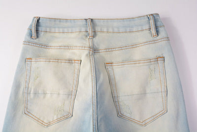 Jeans Slim Fit Efecto Desgastado INS - Image 22