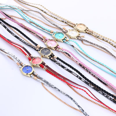 Reloj Pulsera Mujer Multifunción con Esfera Ondulada y Movimiento de Cuarzo - Image 17