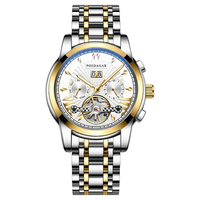 Reloj Automático Mecánico Impermeable Multifuncional para Hombre - Image 8