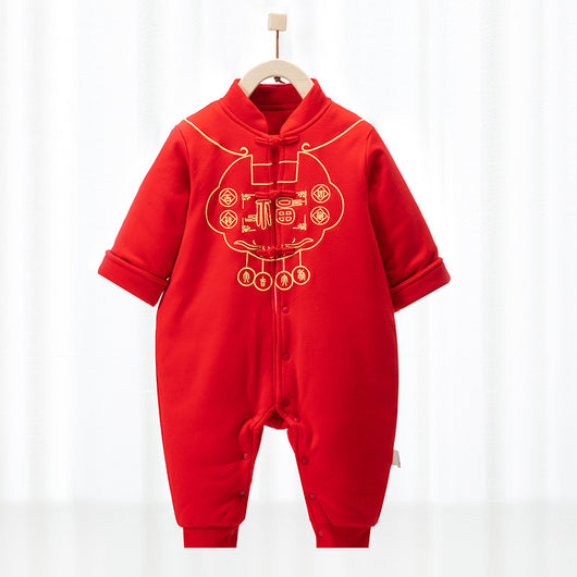Pijama Enterizo Cálido de Algodón para Bebé Recién Nacido - Image 11