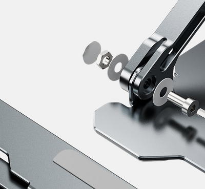 Soporte Ajustable para Laptop en Aluminio - Base Portátil Ergonómica - Image 8