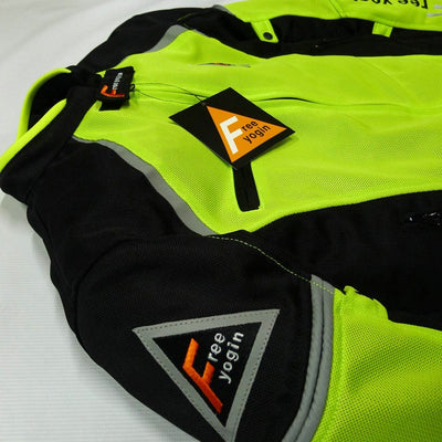 Chaqueta Deportiva Resistente a Caídas para Hombre Verde - Image 14