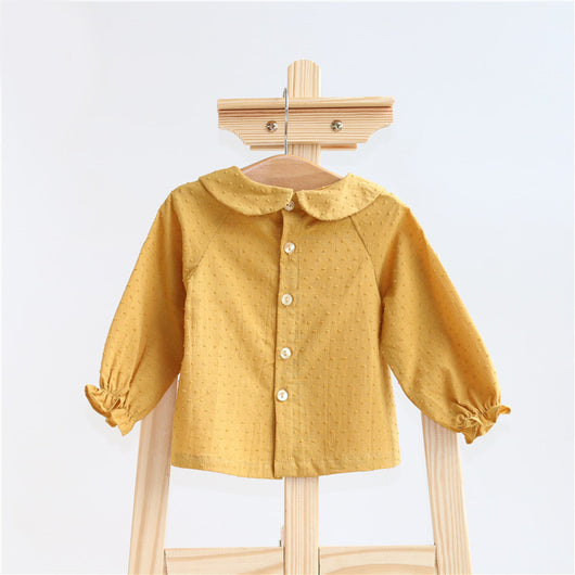 Blusa de Cuello Muñeca con Dobladillo - Image 7