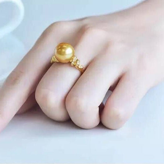Anillo Plata 925 con Perla Grande de 12mm Brillante para Mujer - Image 7