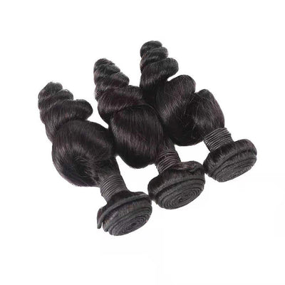 Extensiones de Cabello Tejido Negro para Mujer - Image 8