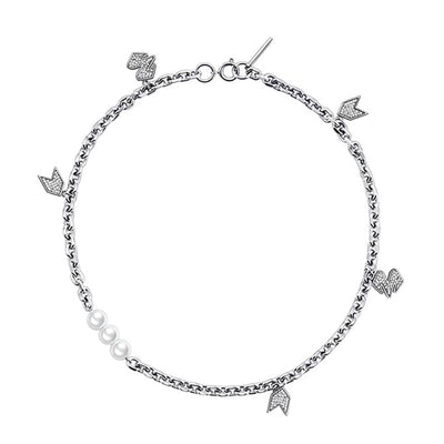 Collar de Cadena Perla Lujo Ligero con Cierre Elegante - Image 7