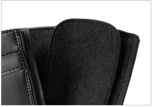 Botas Casuales de Encaje Tubo Largo y Punta Redonda - Image 14