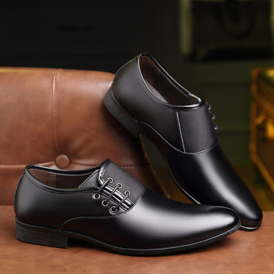 Zapatos Formales de Cuero Punta Aguda Talla 45 - Elegancia Profesional - Image 14
