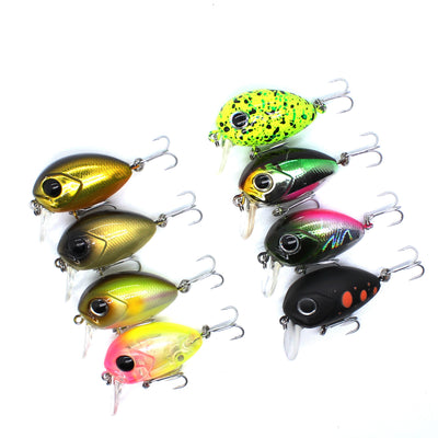 Señuelo Flotante Tipo Pez Gordo 3cm 3.9g Largo Alcance