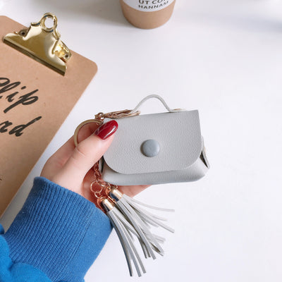 Bolsa de Cuero para Audífonos Tres Generaciones: Elegancia Versátil y Funcional - Image 5