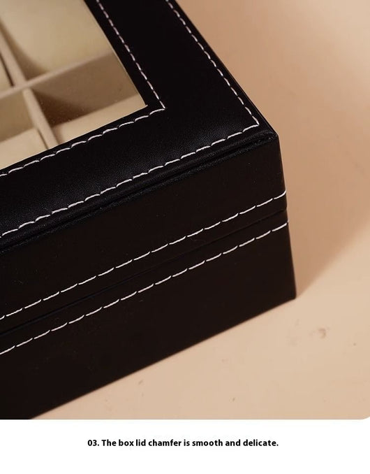 Caja Organizadora de Cuero para Relojes de Lujo - Image 13