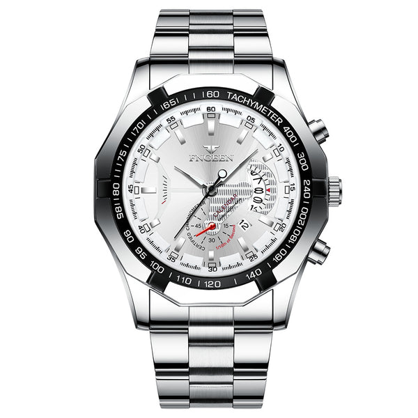 Reloj Empresarial Luminoso con Calendario - Estilo Net Red para Hombre