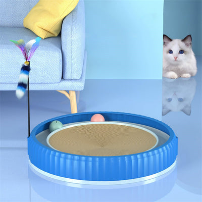 Rascador Circular para Gatos - Protector de Muebles Resistente y Duradero - Image 3