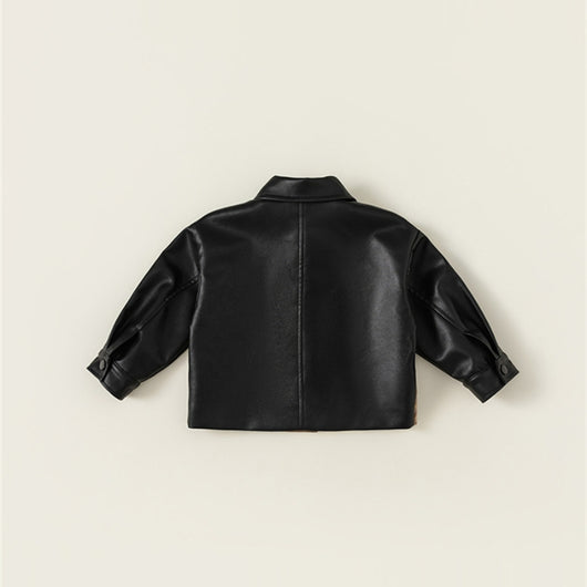 Abrigo de Cuero Grueso para Niño - Chamarra de Invierno Premium - Image 2