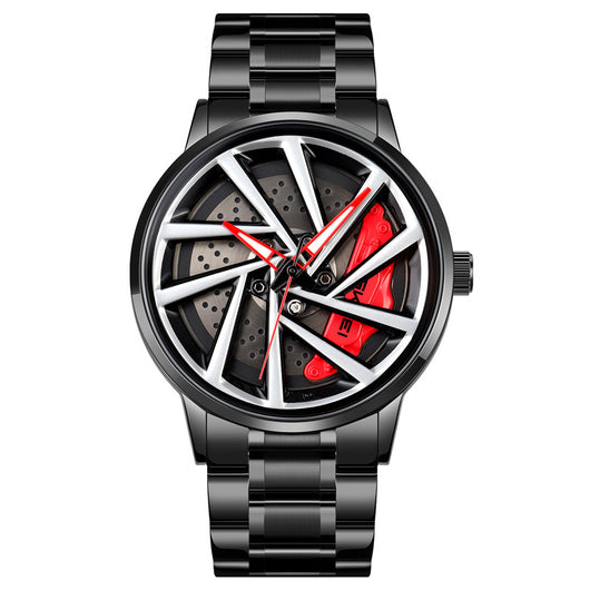 Reloj Elegante para Hombre con Diseño Personalizado de Rueda - Image 8