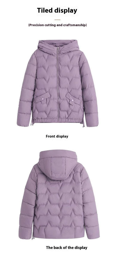 Abrigo Acolchado de Algodón para Mamás - Chaqueta Térmica Ligera - Image 4