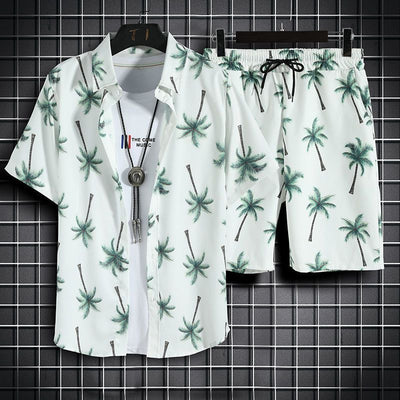 Conjunto de Camisa y Shorts Casuales para Hombre - Image 16
