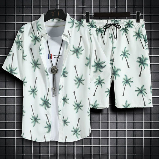 Conjunto de Camisa y Shorts Casuales para Hombre - Image 16