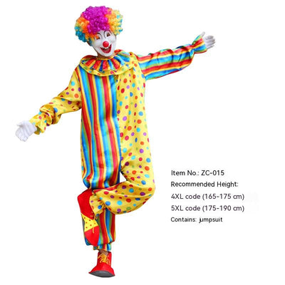 Disfraz de Payaso para Adultos y Niños - Traje Completo para Escenario - Image 15