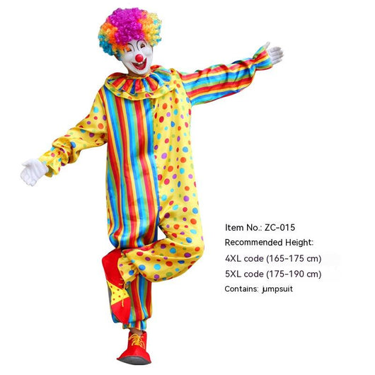 Disfraz de Payaso para Adultos y Niños - Traje Completo para Escenario - Image 15