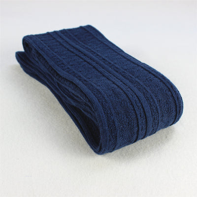 Calcetines de Algodón para Mujer con Tejido Grueso y Trenzado - Image 7