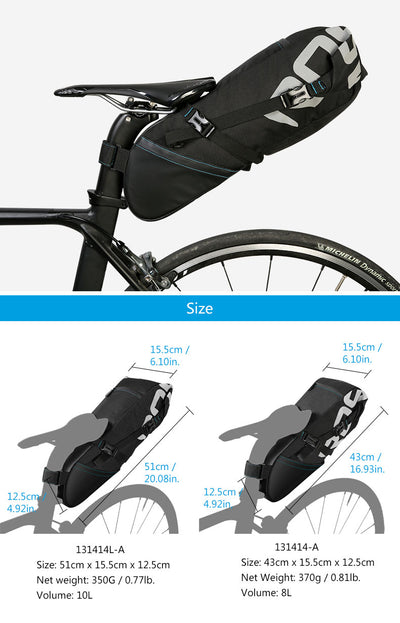 Bolsa Trasera Impermeable de Gran Capacidad para Bicicleta - Image 12