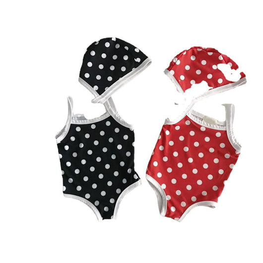 Traje de Baño Enterizo para Bebé Niña con Capucha y Lunares - Image 6
