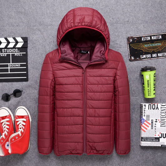 Chaqueta Impermeable con Capucha Ligera para Hombre - Image 4
