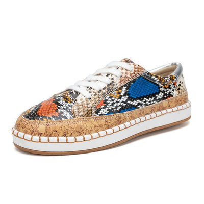 Zapatos Plataforma Estampado Leopardo y Serpiente - Image 4