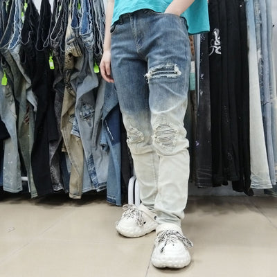 Pantalones Infantiles Retro Degradado Americano