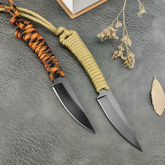 Cuchillo de Supervivencia y Defensa Personal de Alta Dureza para Cortar Cuerda - Image 16