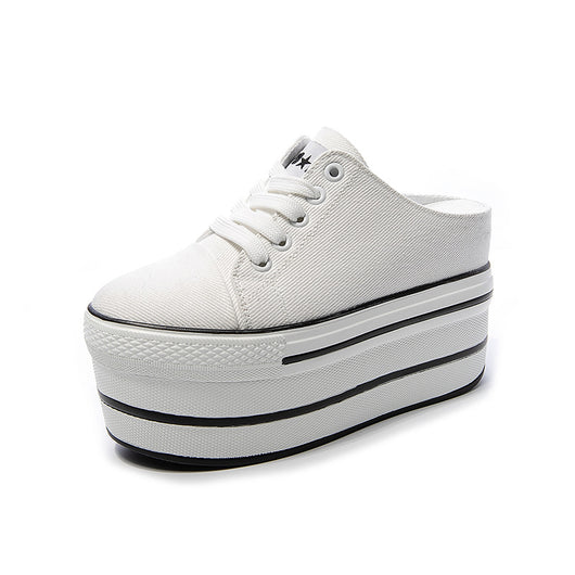 Zapatillas Canvas Casuales con Plataforma Interna para Mujer - Image 12