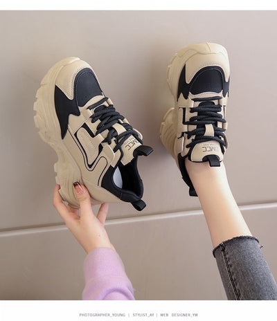 Zapatillas Dad Shoes con Plantilla Elevadora para Mujer - Suela Gruesa Otoño Primavera - Image 14