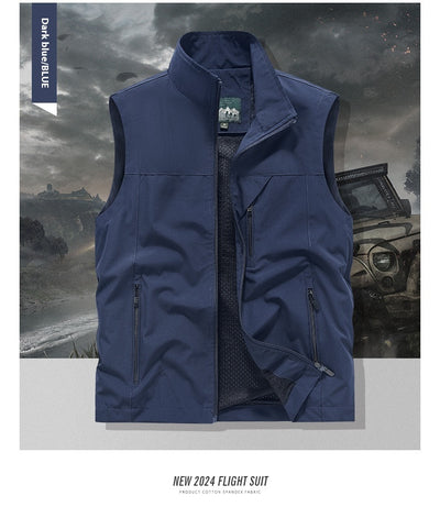 Chaleco de Fotografía y Pesca con Múltiples Bolsillos para Hombre - Image 36
