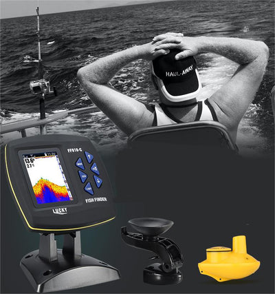 Buscador de Peces con Sonar Inteligente para Aguas Turbias