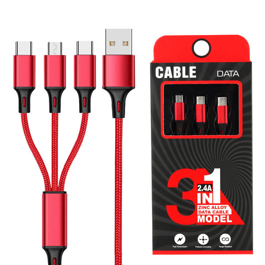 Cable de Carga Múltiple 3 en 1 - Universal - Image 17