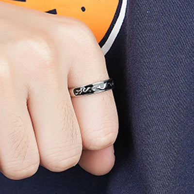 Anillo Ajustable de Diseño Minimalista con Apertura - Image 2