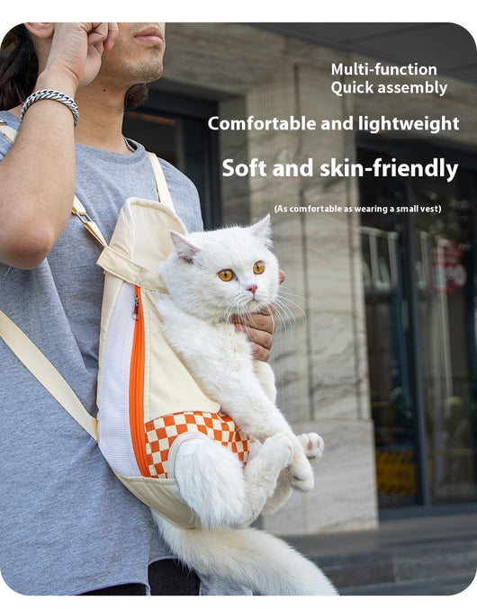 Mochila Transportadora Portátil para Gatos - Pet Chest Go Out - Image 14