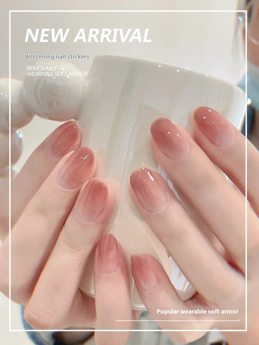 Uñas Postizas Degradado Armor Simple - Diseño Moderno y Elegante - Image 9