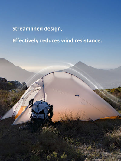 Tienda Doble Ultraligera para Camping, Senderismo y Montaña con Protección Contra Lluvia - Image 9