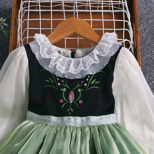Vestido Largo de Manga Larga para Halloween Niñas - Image 7