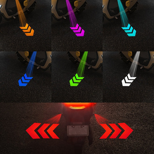 Luz Decorativa Proyector de Flecha para Motocicleta Universal
